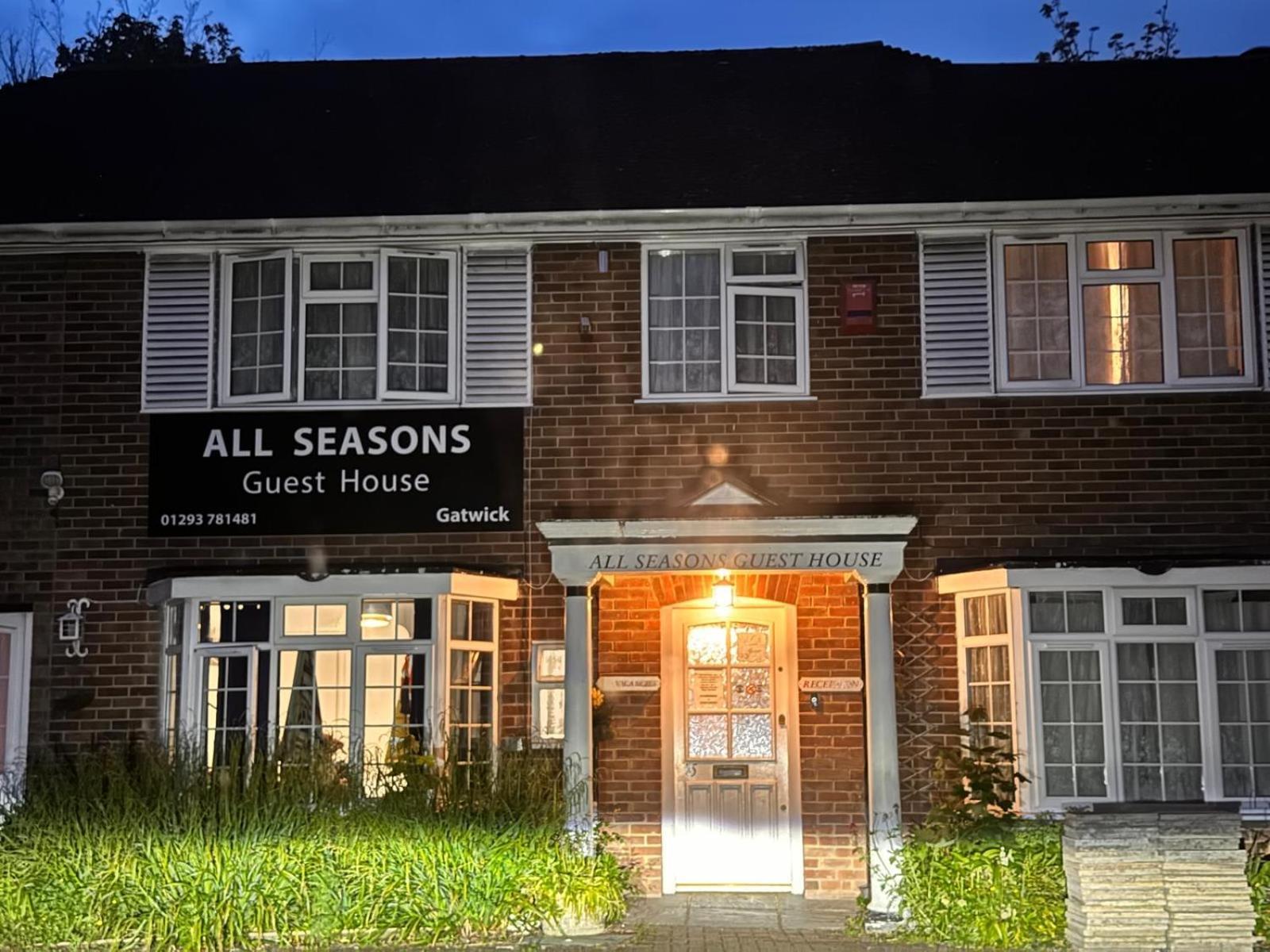 All Seasons Gatwick Guest House & Parking 홀리 외부 사진